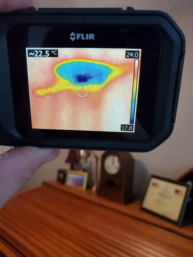 Thermal imaging inspection for water damage in Bountiful