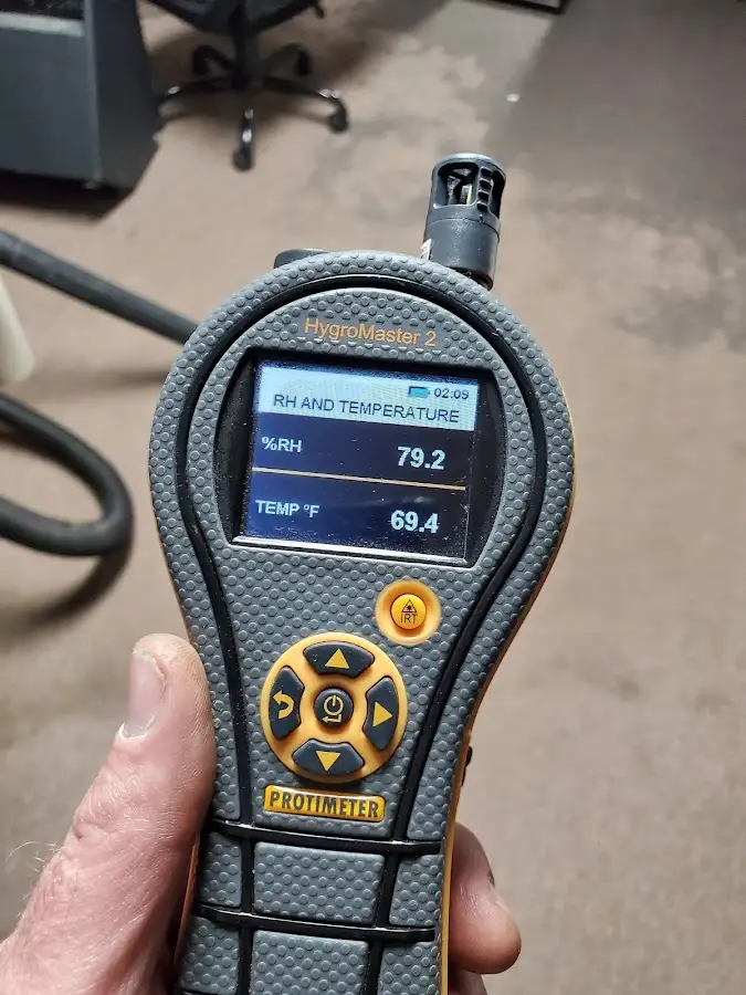 Moisture meter humidity assessment for Fire & Smoke Damage Restoration in Bountiful